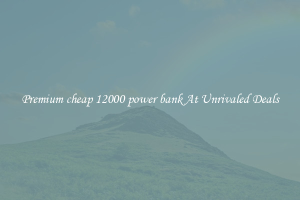 Premium cheap 12000 power bank At Unrivaled Deals