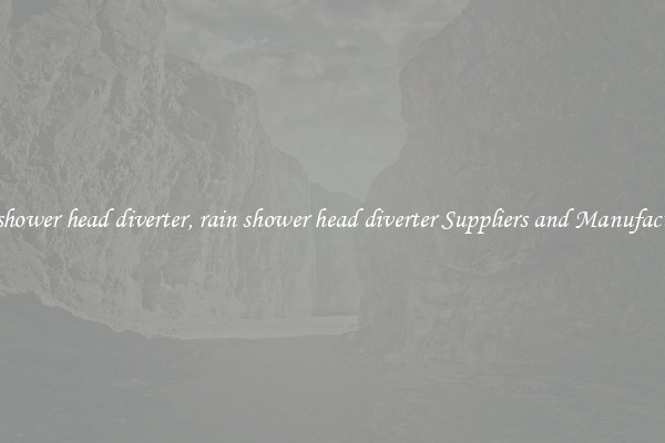 rain shower head diverter, rain shower head diverter Suppliers and Manufacturers