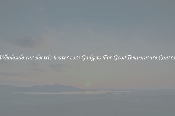 Wholesale car electric heater core Gadgets For GoodTemperature Control
