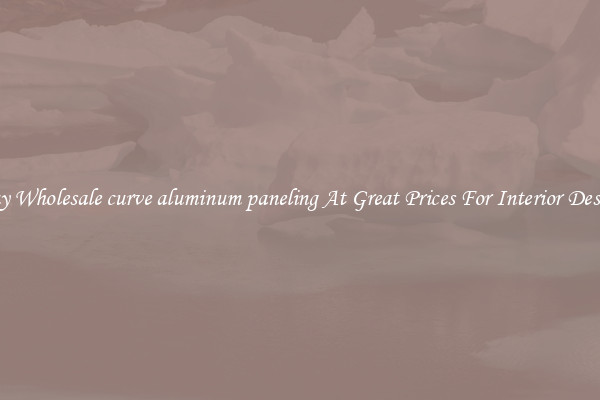 Buy Wholesale curve aluminum paneling At Great Prices For Interior Design